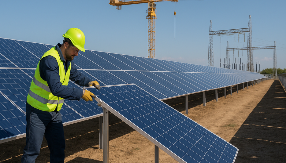 Izgradnja solarne elektrane: proces i izazovi